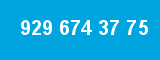 929 674 37 75